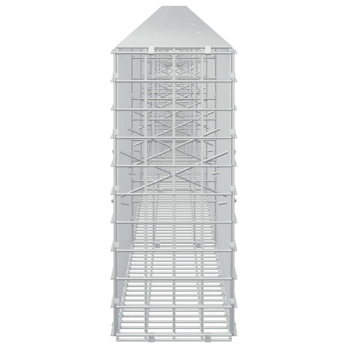 Γκαμπιόν με Σύρμα 3,5 mm και Πλέγμα 5x5 cm 1000x20x50 εκ - Pakobazaar