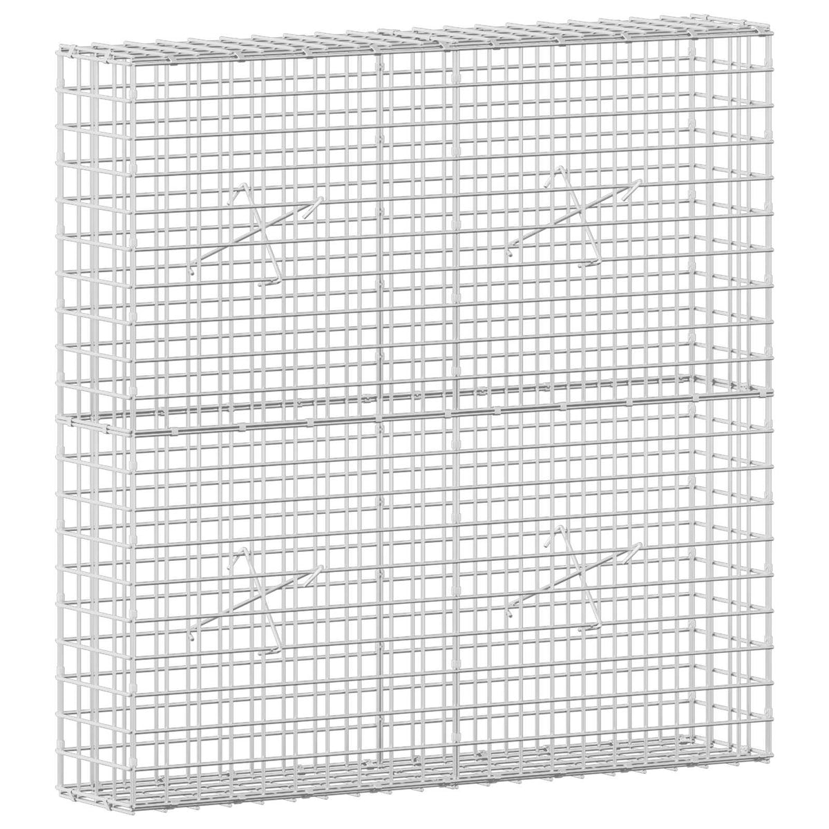Γκαμπιόν με Σύρμα 3,5 mm και Πλέγμα 5x5 cm 100x20x100 εκ.