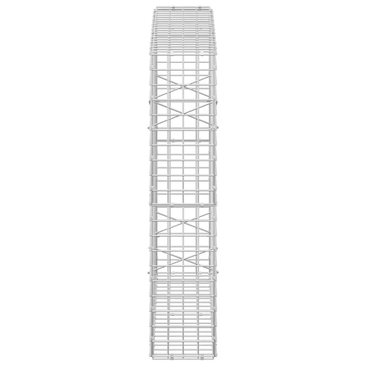 Γκαμπιόν με Σύρμα 3,5 mm και Πλέγμα 5x5 cm 100x20x100 εκ.