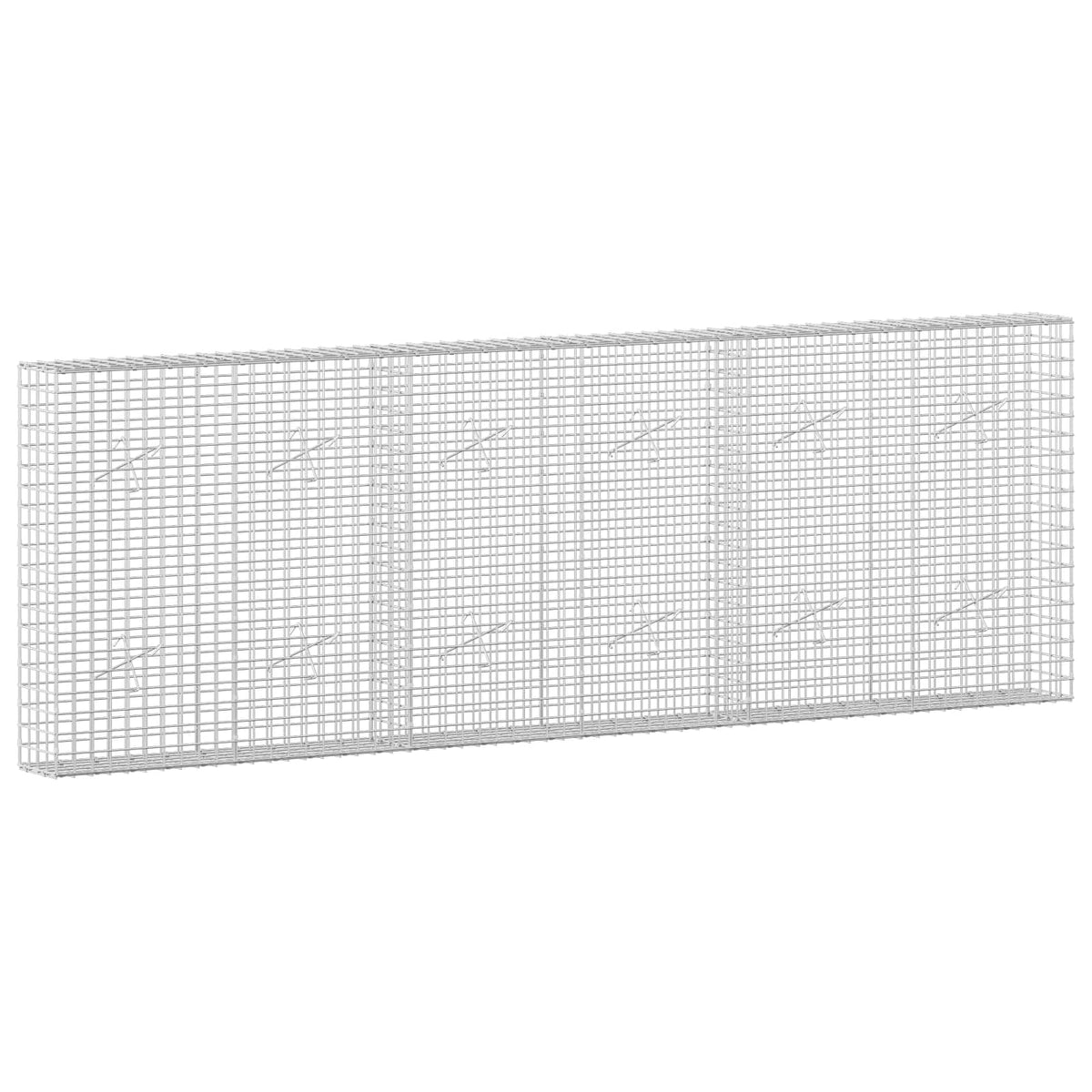 Γκαμπιόν με Σύρμα 3,5 mm και Πλέγμα 5x5 cm 300x20x100 εκ