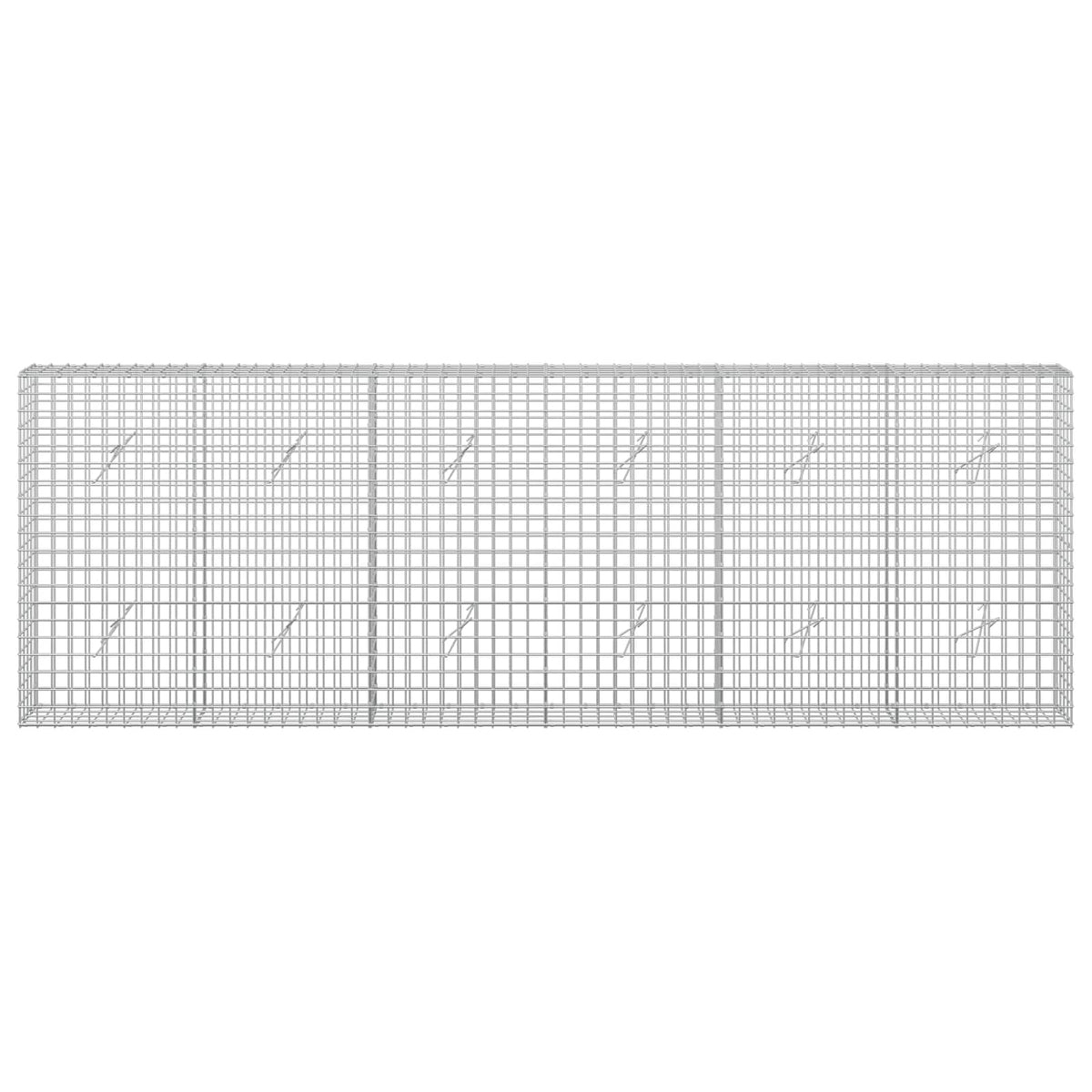 Γκαμπιόν με Σύρμα 3,5 mm και Πλέγμα 5x5 cm 300x20x100 εκ