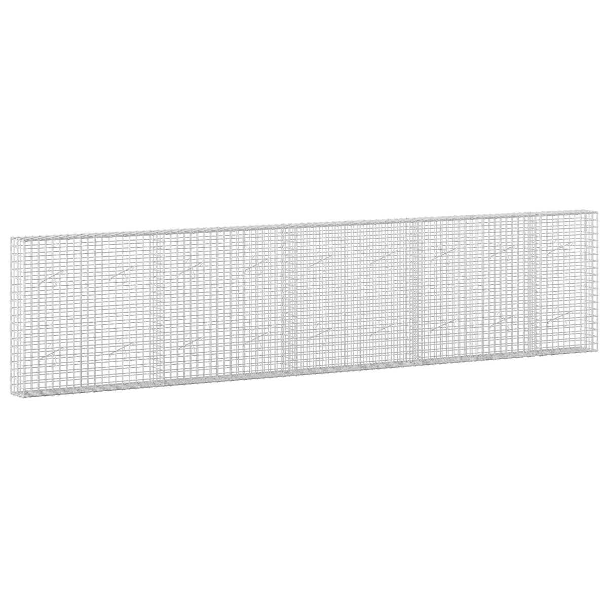 Γκαμπιόν με Σύρμα 3,5 mm και Πλέγμα 5x5 cm 450x20x100 εκ