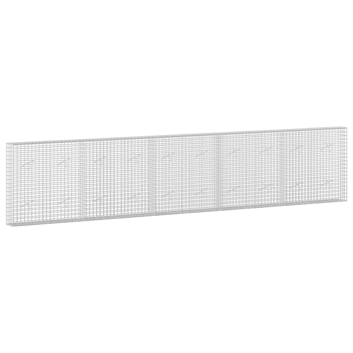 Γκαμπιόν με Σύρμα 3,5 mm και Πλέγμα 5x5 cm 500x20x100 εκ