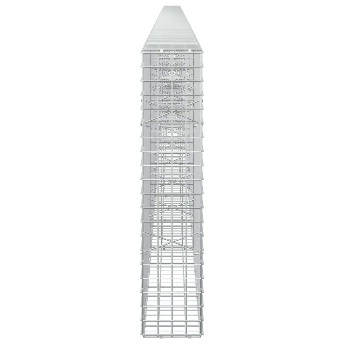 Γκαμπιόν με Σύρμα 3,5 mm και Πλέγμα 5x5 cm 800x20x100 εκ - Pakobazaar