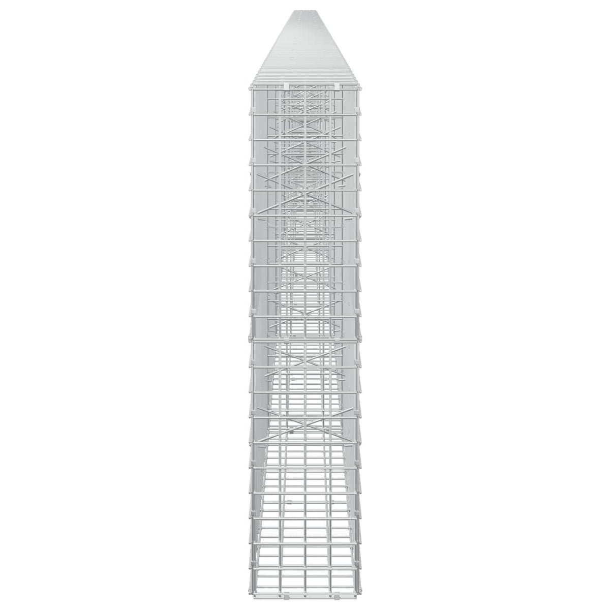 Γκαμπιόν με Σύρμα 3,5 mm και Πλέγμα 5x5 cm 1000x20x100 εκ - Pakobazaar