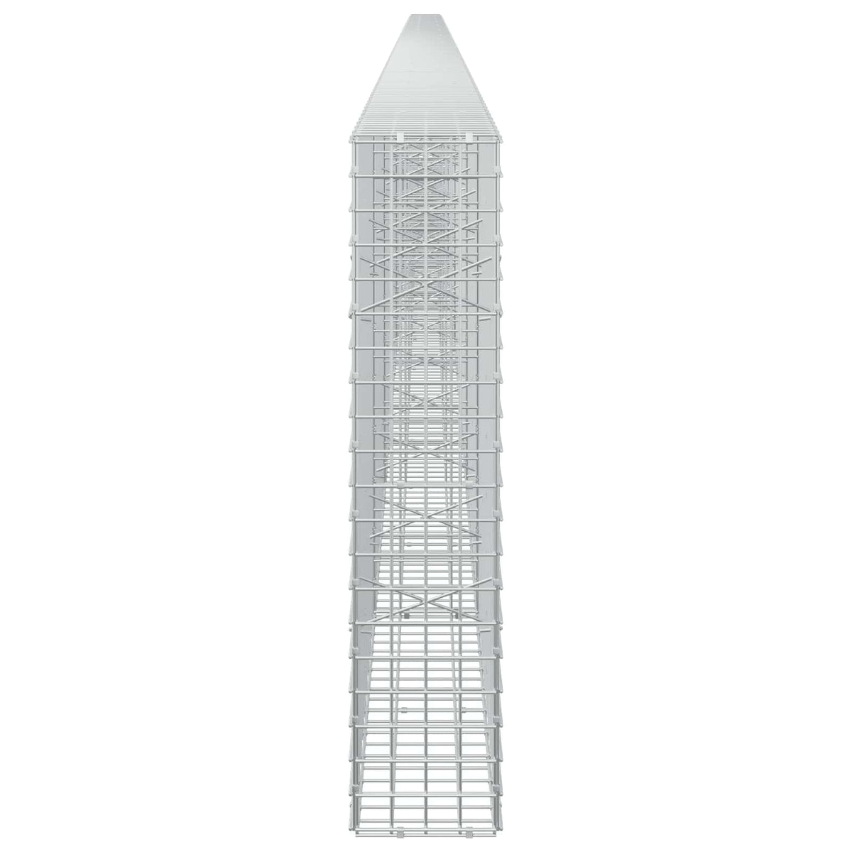 Γκαμπιόν με Σύρμα 3,5 mm και Πλέγμα 5x5 cm 1100x20x100 εκ - Pakobazaar