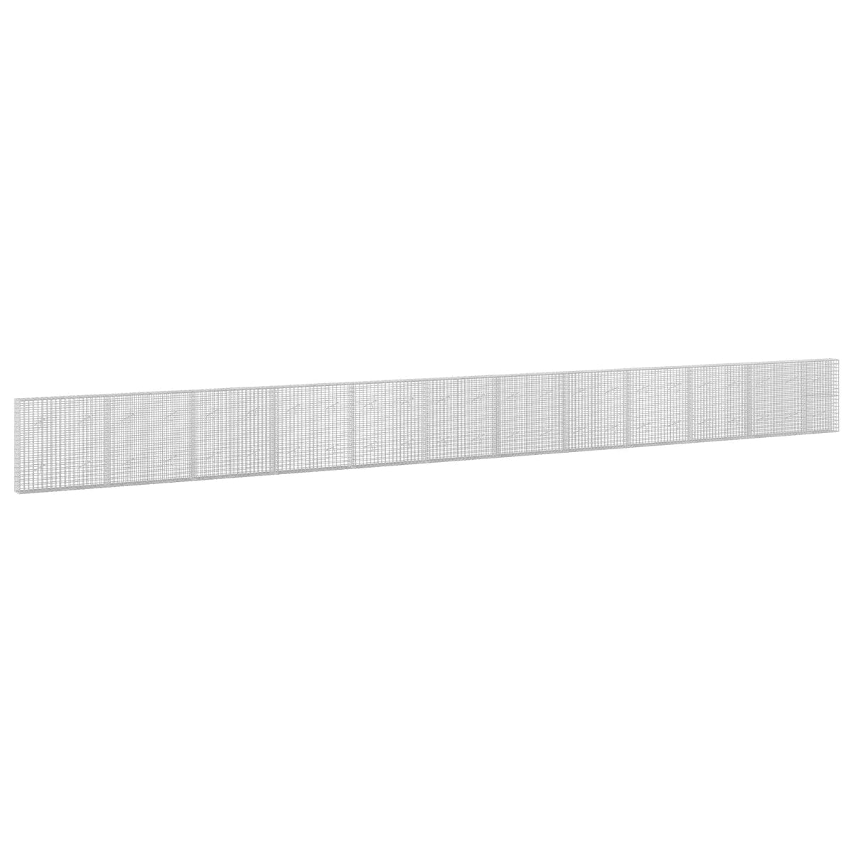 Γκαμπιόν με Σύρμα 3,5 mm και Πλέγμα 5x5 cm 1150x20x100 εκ - Pakobazaar