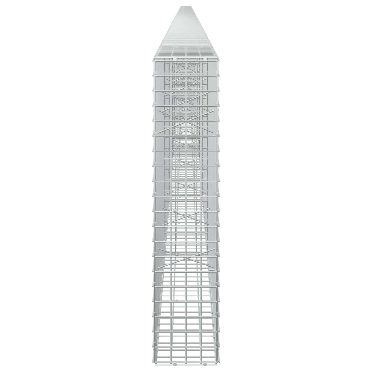 Γκαμπιόν με Σύρμα 3,5 mm και Πλέγμα 5x5 cm 1200x20x100 εκ - Pakobazaar