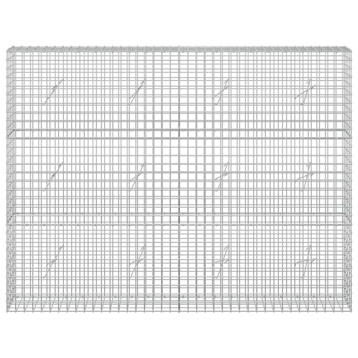Γκαμπιόν με Σύρμα 3,5 mm και Πλέγμα 5x5 cm 200x20x150 εκ