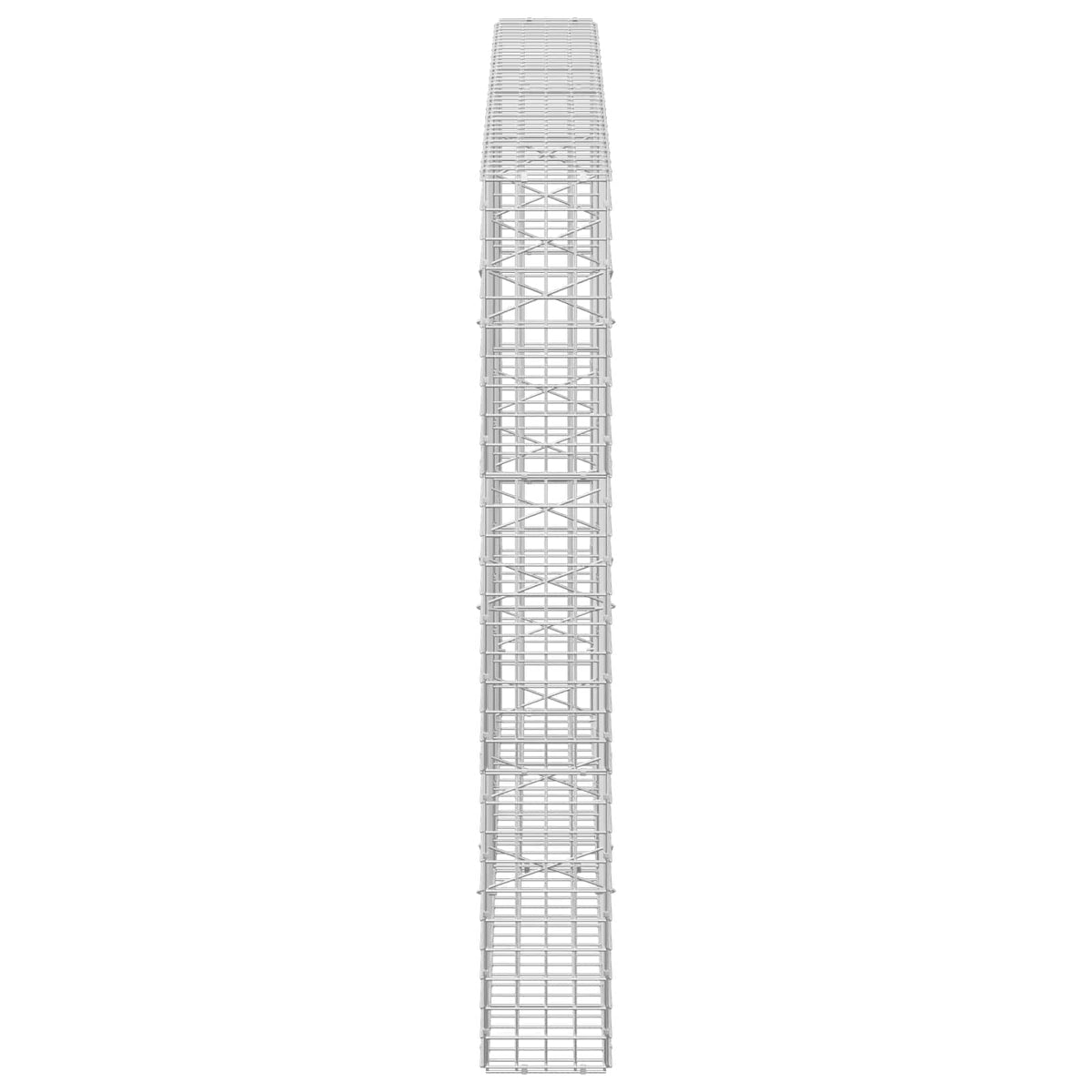 Γκαμπιόν με Σύρμα 3,5 mm και Πλέγμα 5x5 cm 200x20x150 εκ