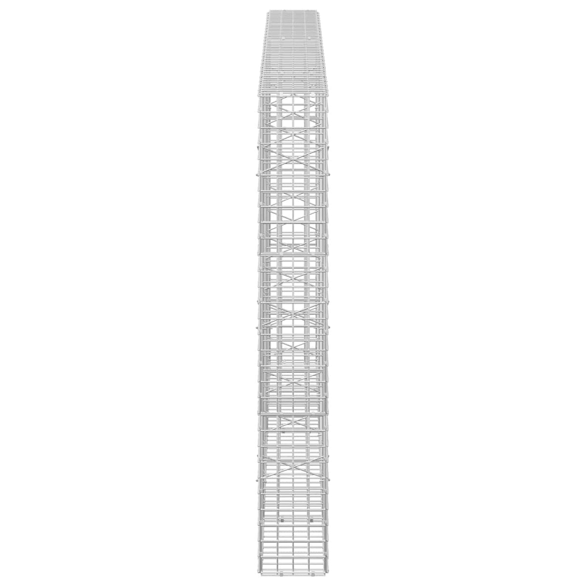 Γκαμπιόν με Σύρμα 3,5 mm και Πλέγμα 5x5 cm 250x20x150 εκ. - Pakobazaar