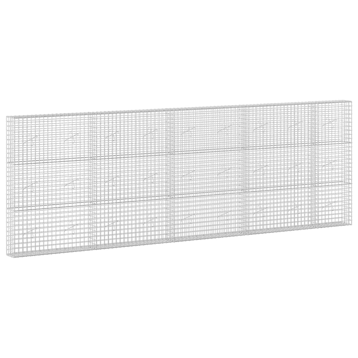 Γκαμπιόν με Σύρμα 3,5 mm και Πλέγμα 5x5 cm 450x20x150 εκ - Pakobazaar