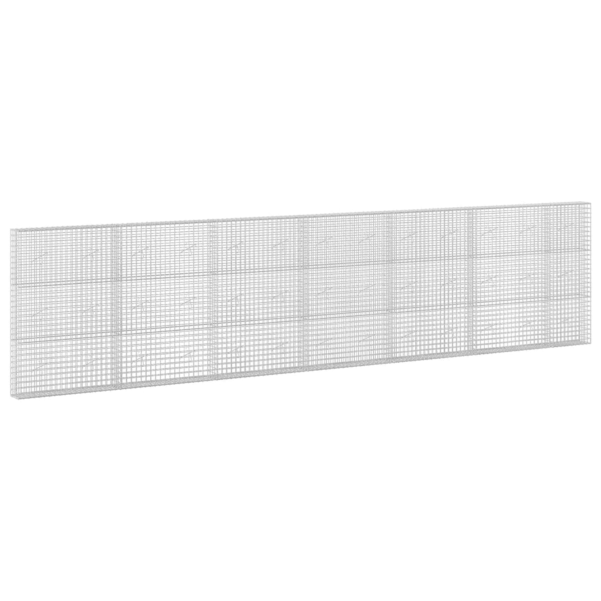 Γκαμπιόν με Σύρμα 3,5 mm και Πλέγμα 5x5 cm 650x20x150 εκ