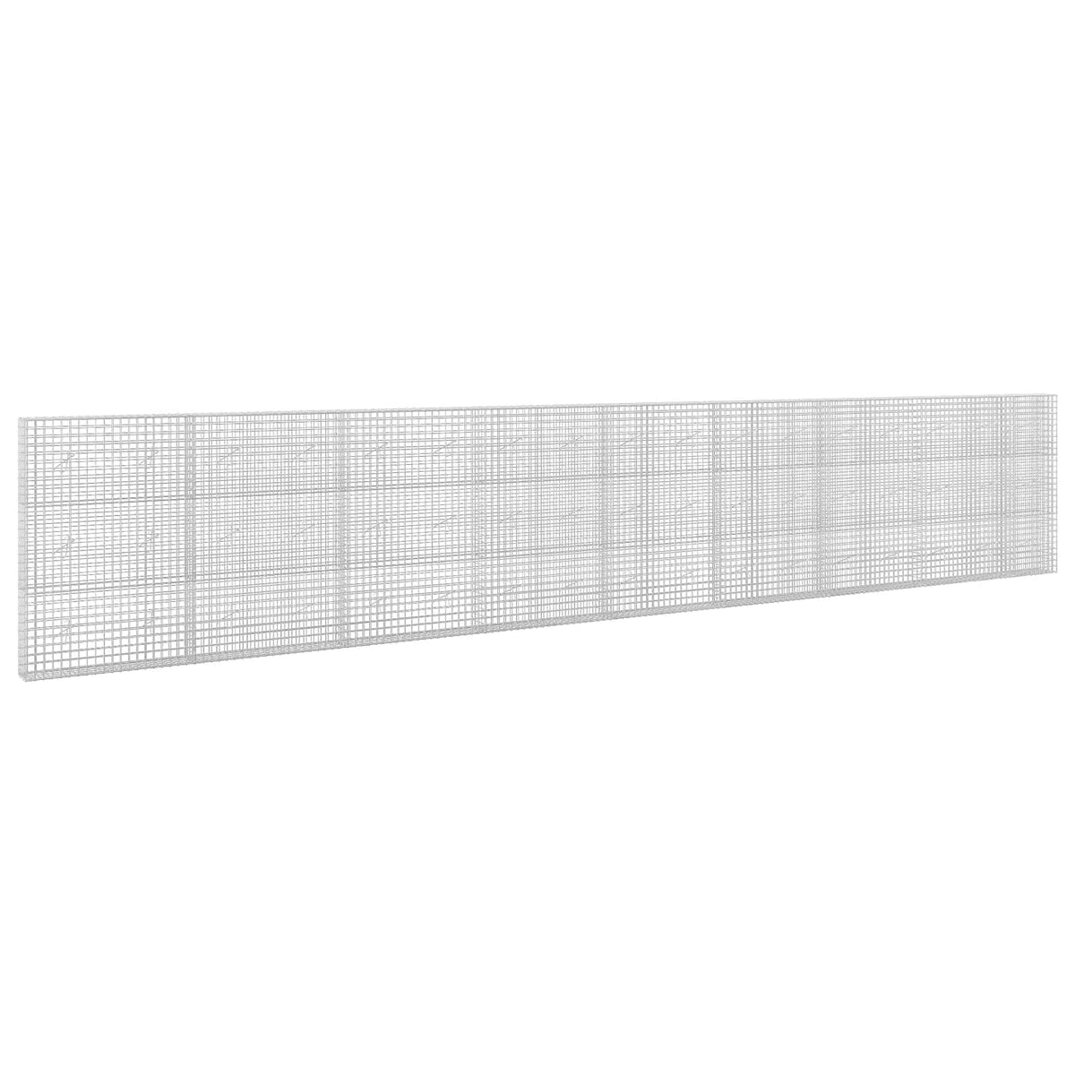 Γκαμπιόν με Σύρμα 3,5 mm και Πλέγμα 5x5 cm 850x20x150 εκ - Pakobazaar