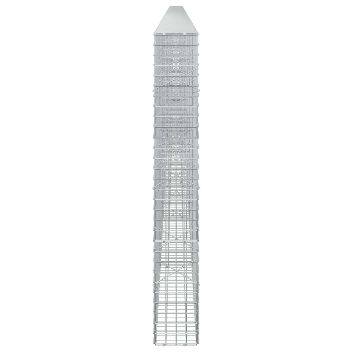 Γκαμπιόν με Σύρμα 3,5 mm και Πλέγμα 5x5 cm 850x20x150 εκ - Pakobazaar