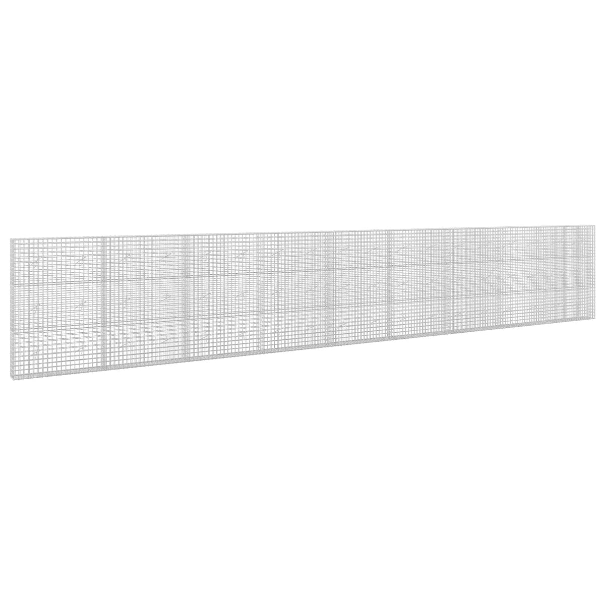 Γκαμπιόν με Σύρμα 3,5 mm και Πλέγμα 5x5 cm 900x20x150 εκ. - Pakobazaar