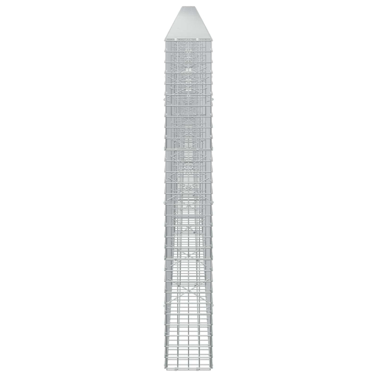 Γκαμπιόν με Σύρμα 3,5 mm και Πλέγμα 5x5 cm 900x20x150 εκ. - Pakobazaar
