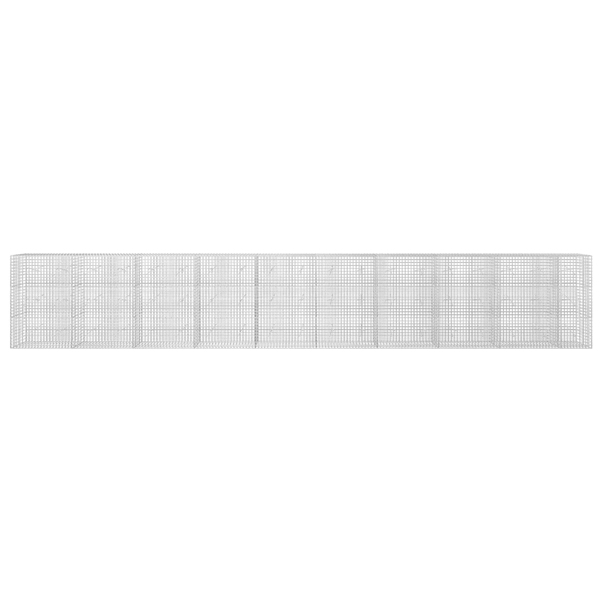 Γκαμπιόν με Σύρμα 3,5 mm και Πλέγμα 5x5 cm 950x20x150 εκ