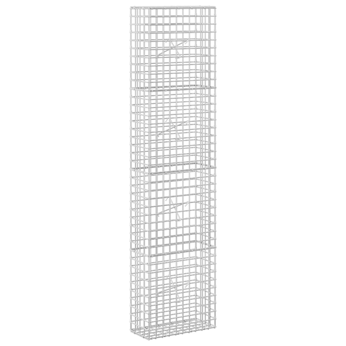 Γκαμπιόν με Σύρμα 3,5 mm και Πλέγμα 5x5 cm 50x20x200 εκ - Pakobazaar