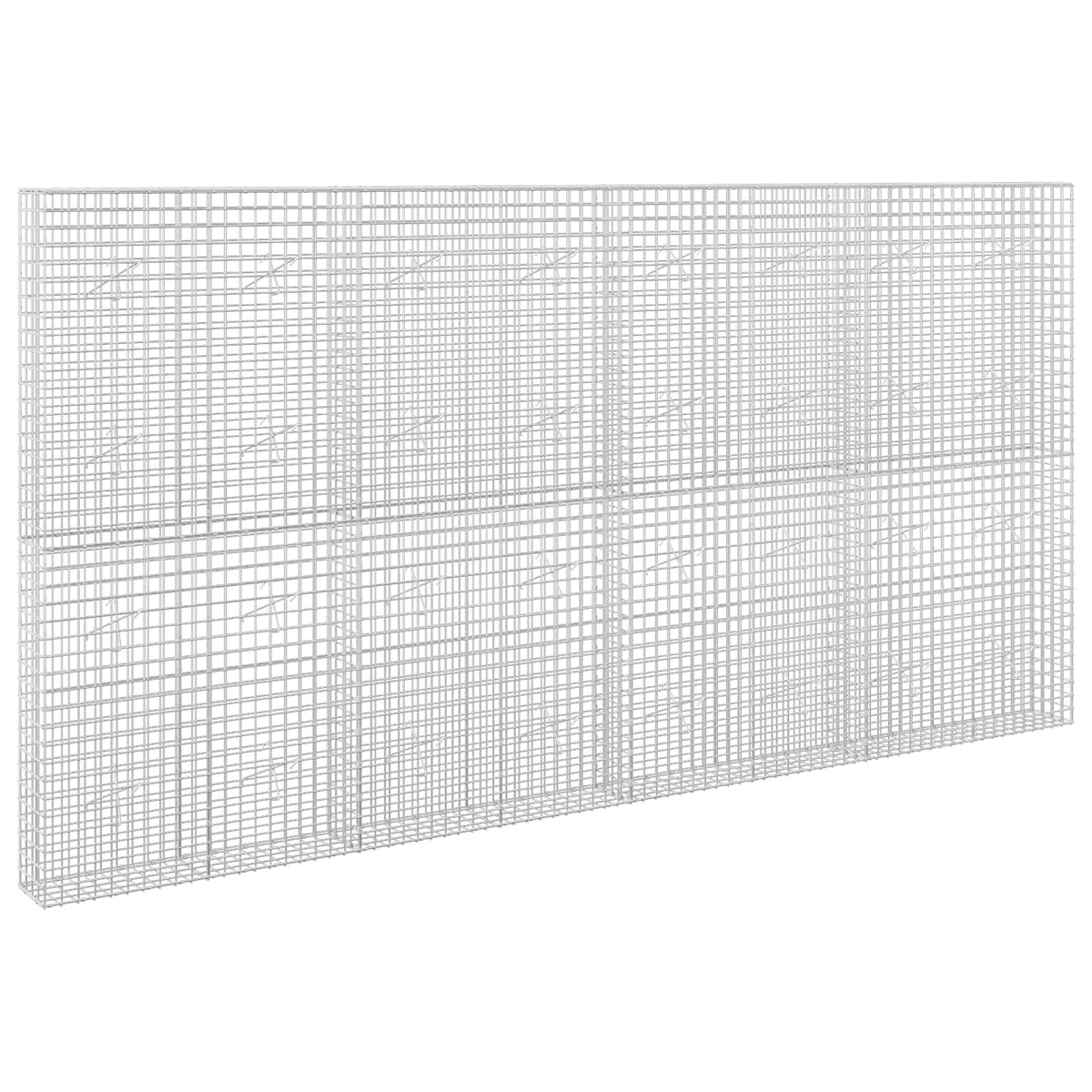 Γκαμπιόν με Σύρμα 3,5 mm και Πλέγμα 5x5 cm 400x20x200 εκ - Pakobazaar