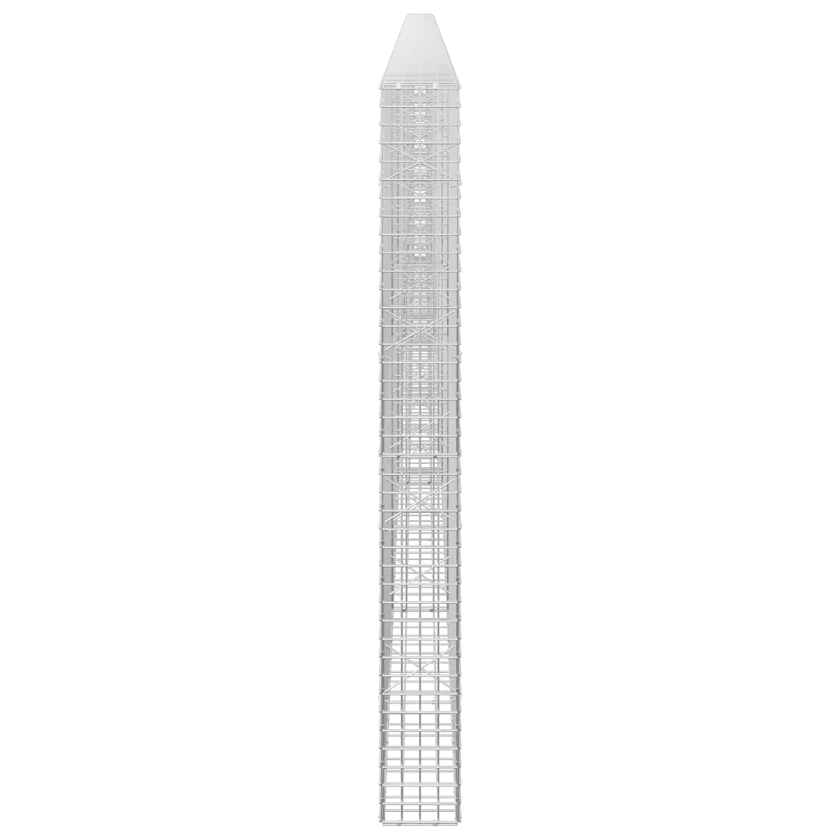 Γκαμπιόν με Σύρμα 3,5 mm και Πλέγμα 5x5 cm 600x20x200 εκ