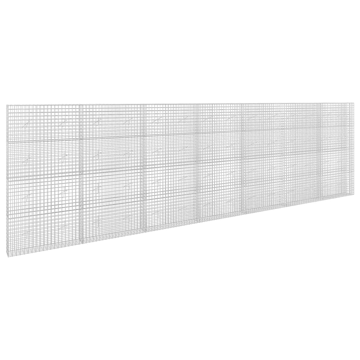 Γκαμπιόν με Σύρμα 3,5 mm και Πλέγμα 5x5 cm 700x20x200 εκ - Pakobazaar
