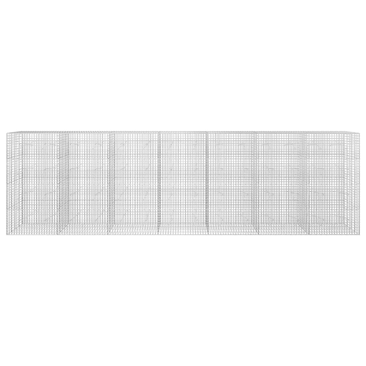 Γκαμπιόν με Σύρμα 3,5 mm και Πλέγμα 5x5 cm 700x20x200 εκ - Pakobazaar