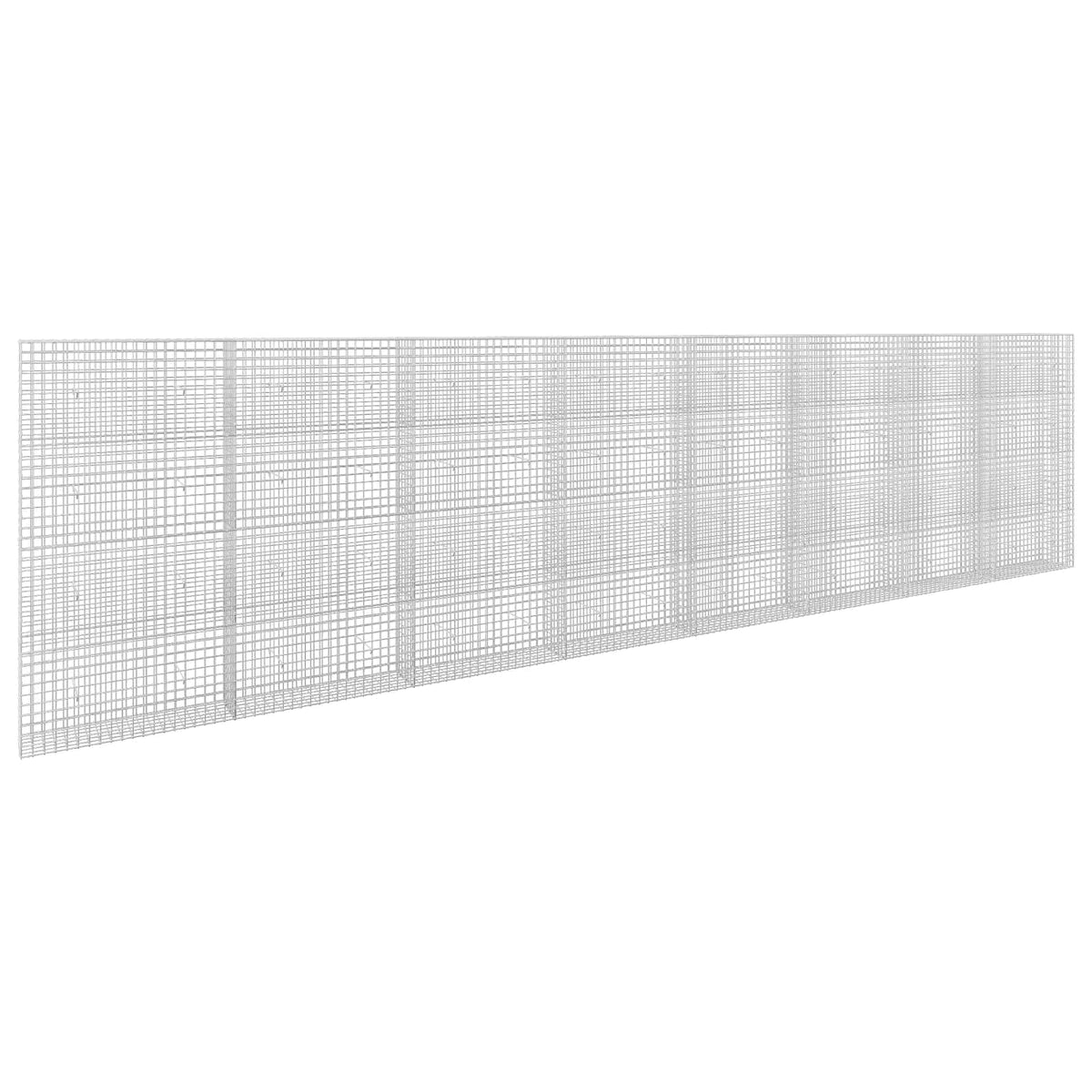 Γκαμπιόν με Σύρμα 3,5 mm και Πλέγμα 5x5 cm 800x20x200 εκ. - Pakobazaar