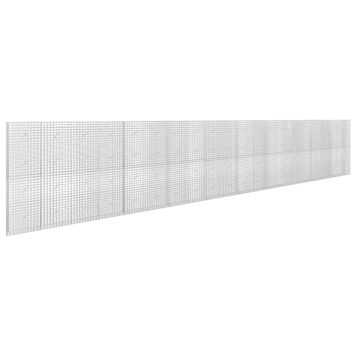 Γκαμπιόν με Σύρμα 3,5 mm και Πλέγμα 5x5 cm 1000x20x200 εκ. - Pakobazaar