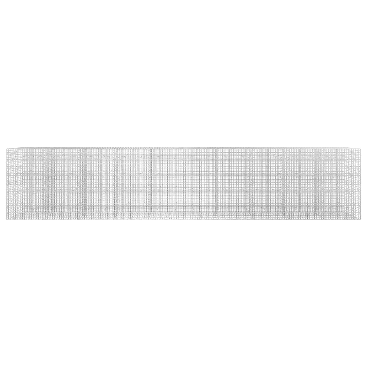 Γκαμπιόν με Σύρμα 3,5 mm και Πλέγμα 5x5 cm 1000x20x200 εκ. - Pakobazaar