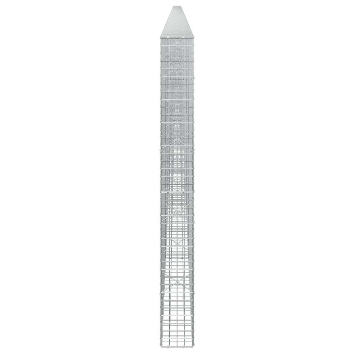 Γκαμπιόν με Σύρμα 3,5 mm και Πλέγμα 5x5 cm 1000x20x200 εκ. - Pakobazaar