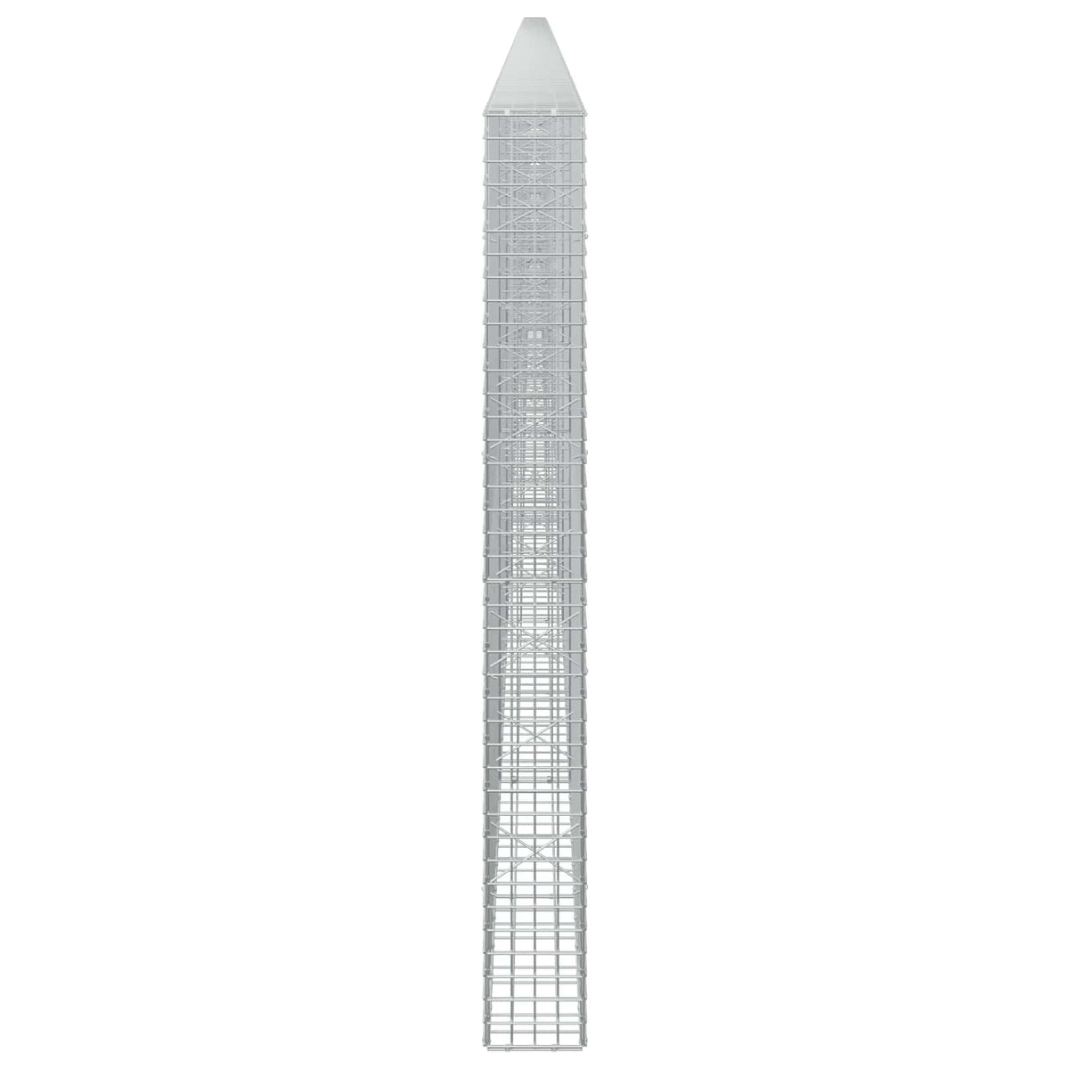 Γκαμπιόν με Σύρμα 3,5 mm και Πλέγμα 5x5 cm 1050x20x200 εκ - Pakobazaar