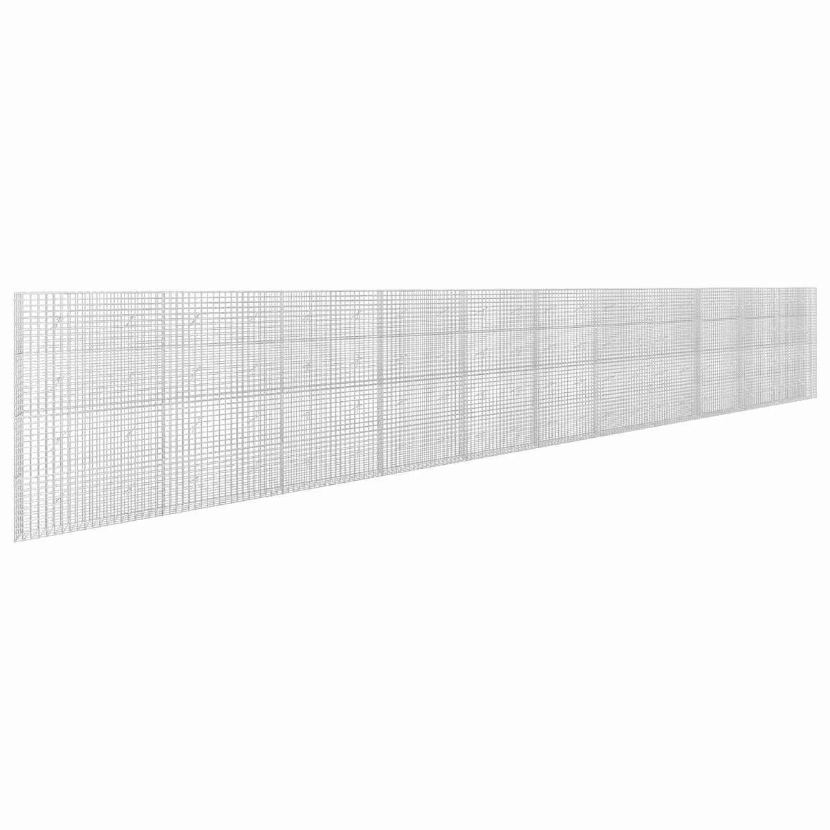 Γκαμπιόν με Σύρμα 3,5 mm και Πλέγμα 5x5 cm 1100x20x200 εκ - Pakobazaar