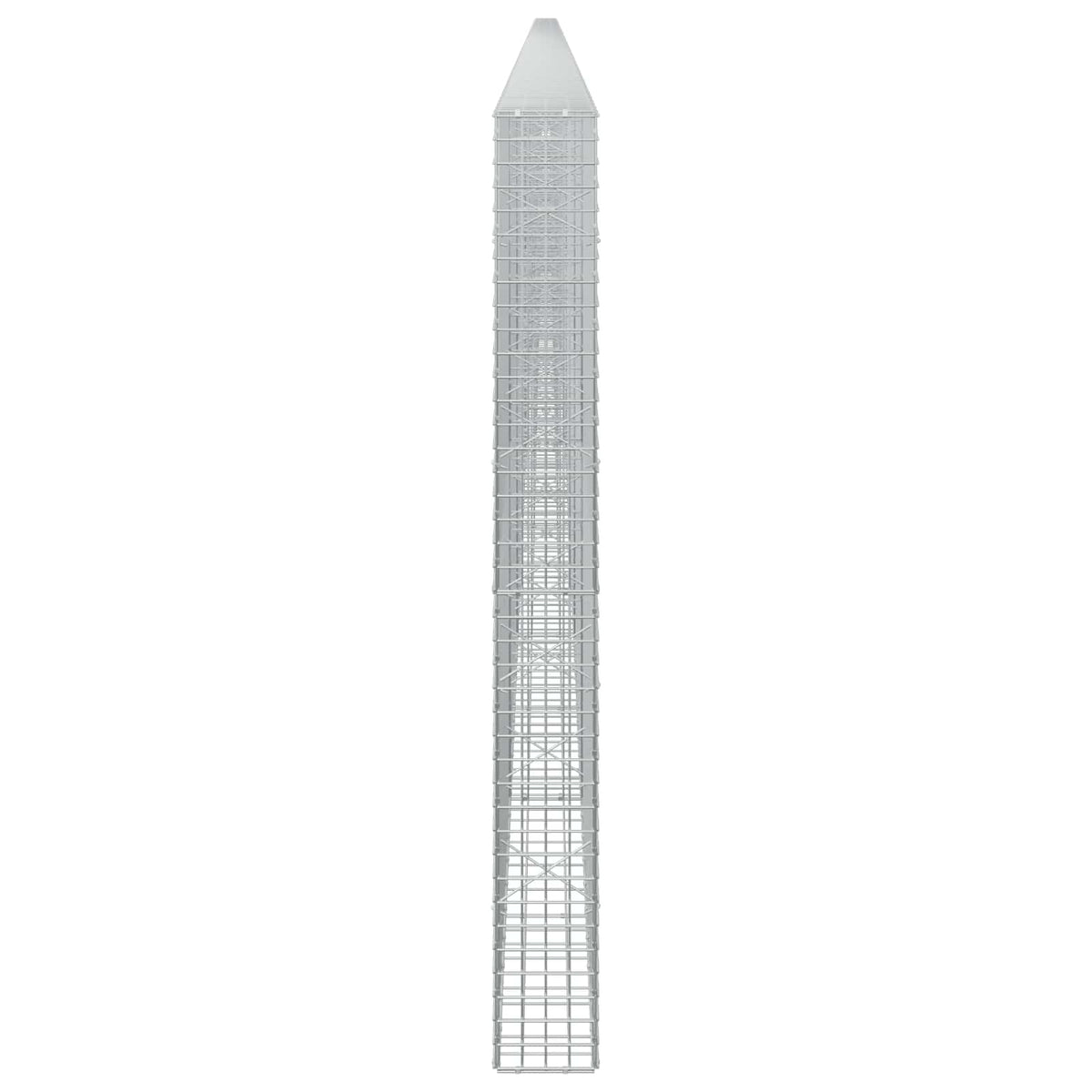 Γκαμπιόν με Σύρμα 3,5 mm και Πλέγμα 5x5 cm 1150x20x200 εκ - Pakobazaar