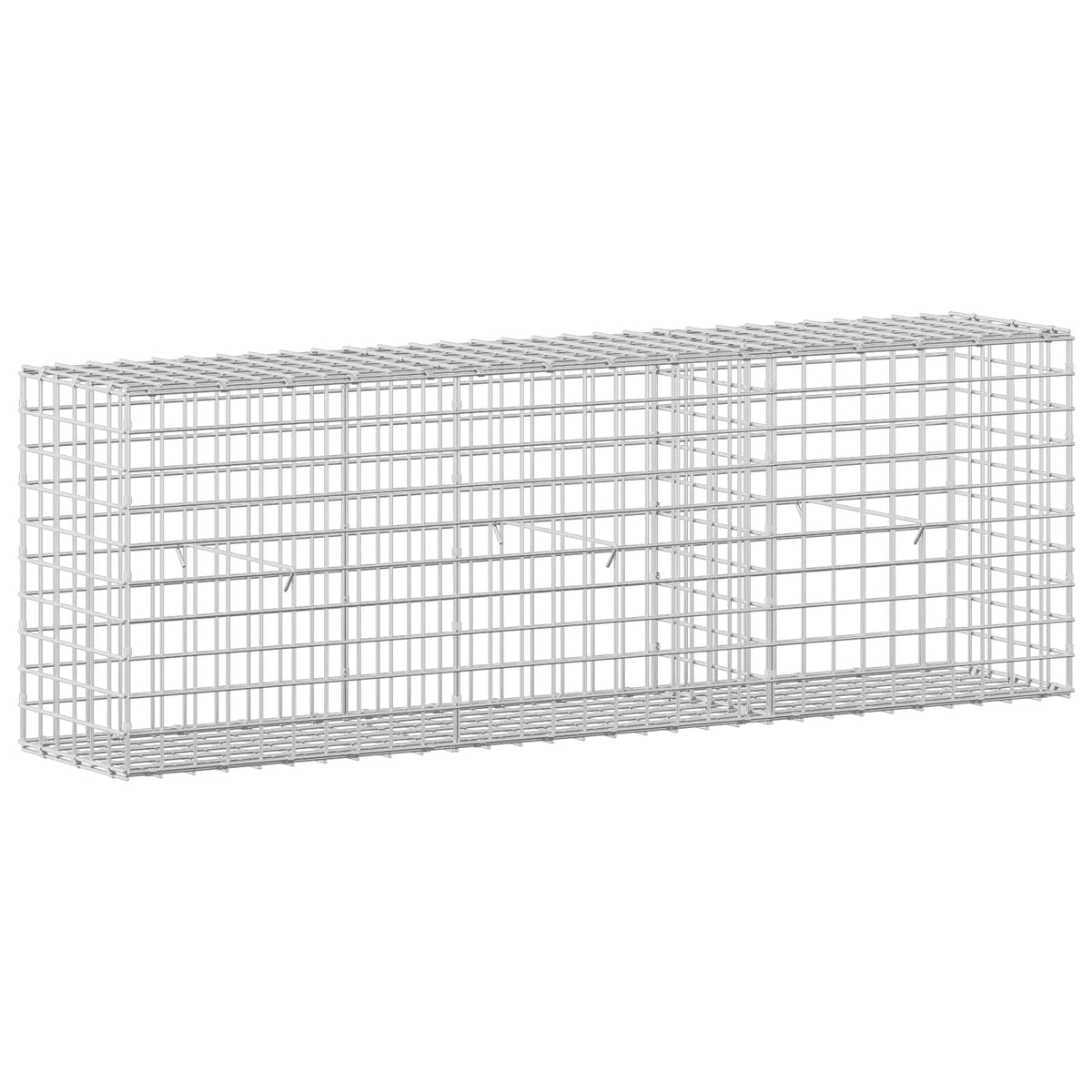 Γκαμπιόν με Σύρμα 3,5 mm και Πλέγμα 5x5 cm 150x30x50 εκ - Pakobazaar