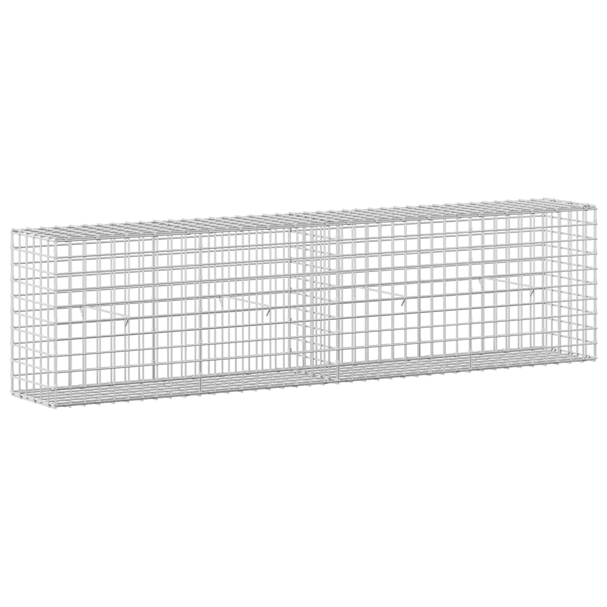 Γκαμπιόν με Σύρμα 3,5 mm και Πλέγμα 5x5 cm 200x30x50 εκ - Pakobazaar