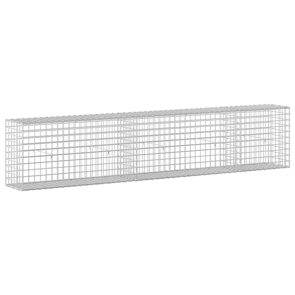 Γκαμπιόν με Σύρμα 3,5 mm και Πλέγμα 5x5 cm 250x30x50 εκ - Pakobazaar