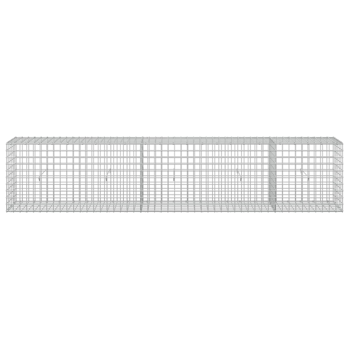 Γκαμπιόν με Σύρμα 3,5 mm και Πλέγμα 5x5 cm 250x30x50 εκ - Pakobazaar