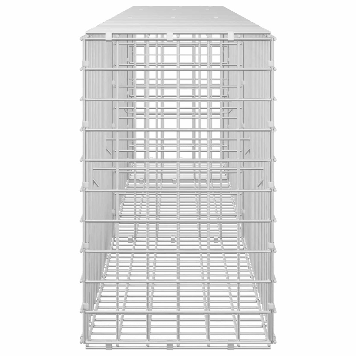 Γκαμπιόν με Σύρμα 3,5 mm και Πλέγμα 5x5 cm 250x30x50 εκ - Pakobazaar