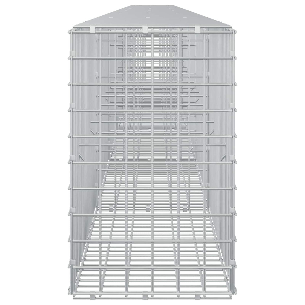 Γκαμπιόν με Σύρμα 3,5 mm και Πλέγμα 5x5 cm 650x30x50 εκ. - Pakobazaar
