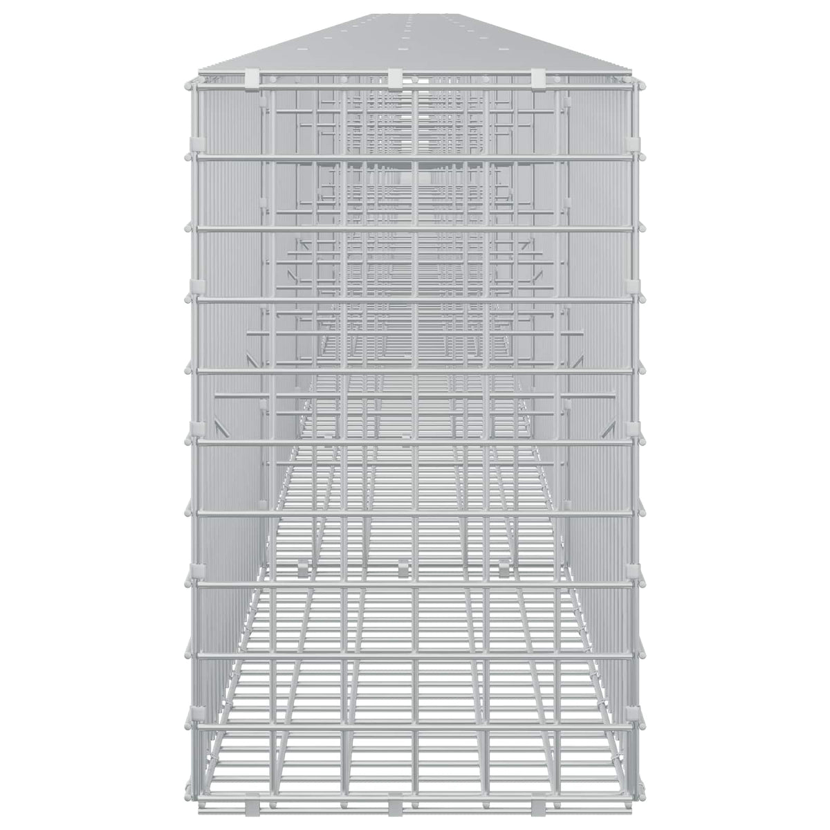 Γκαμπιόν με Σύρμα 3,5 mm και Πλέγμα 5x5 cm 950x30x50 εκ. - Pakobazaar