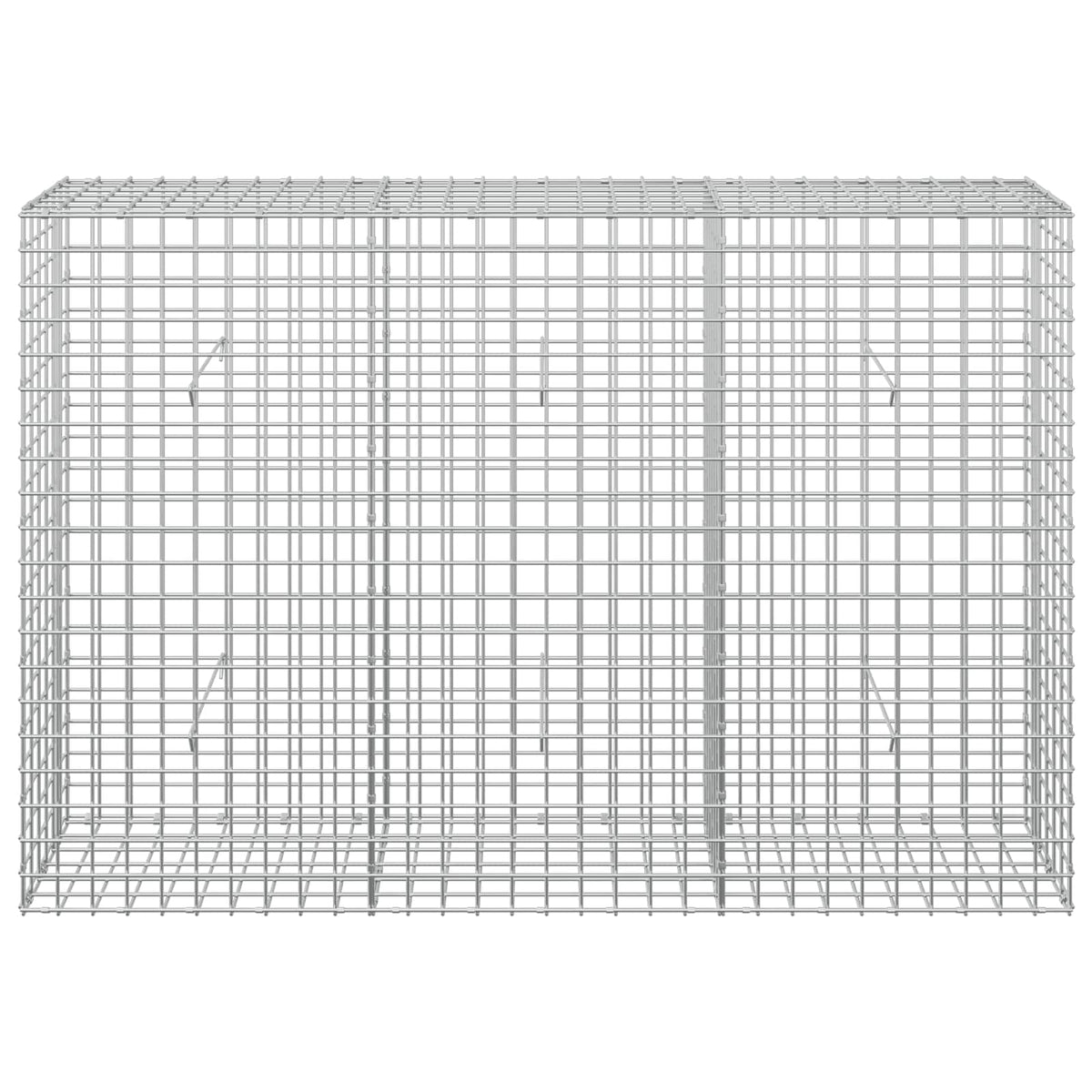 Γκαμπιόν με Σύρμα 3,5 mm και Πλέγμα 5x5 cm 150x30x100 εκ - Pakobazaar