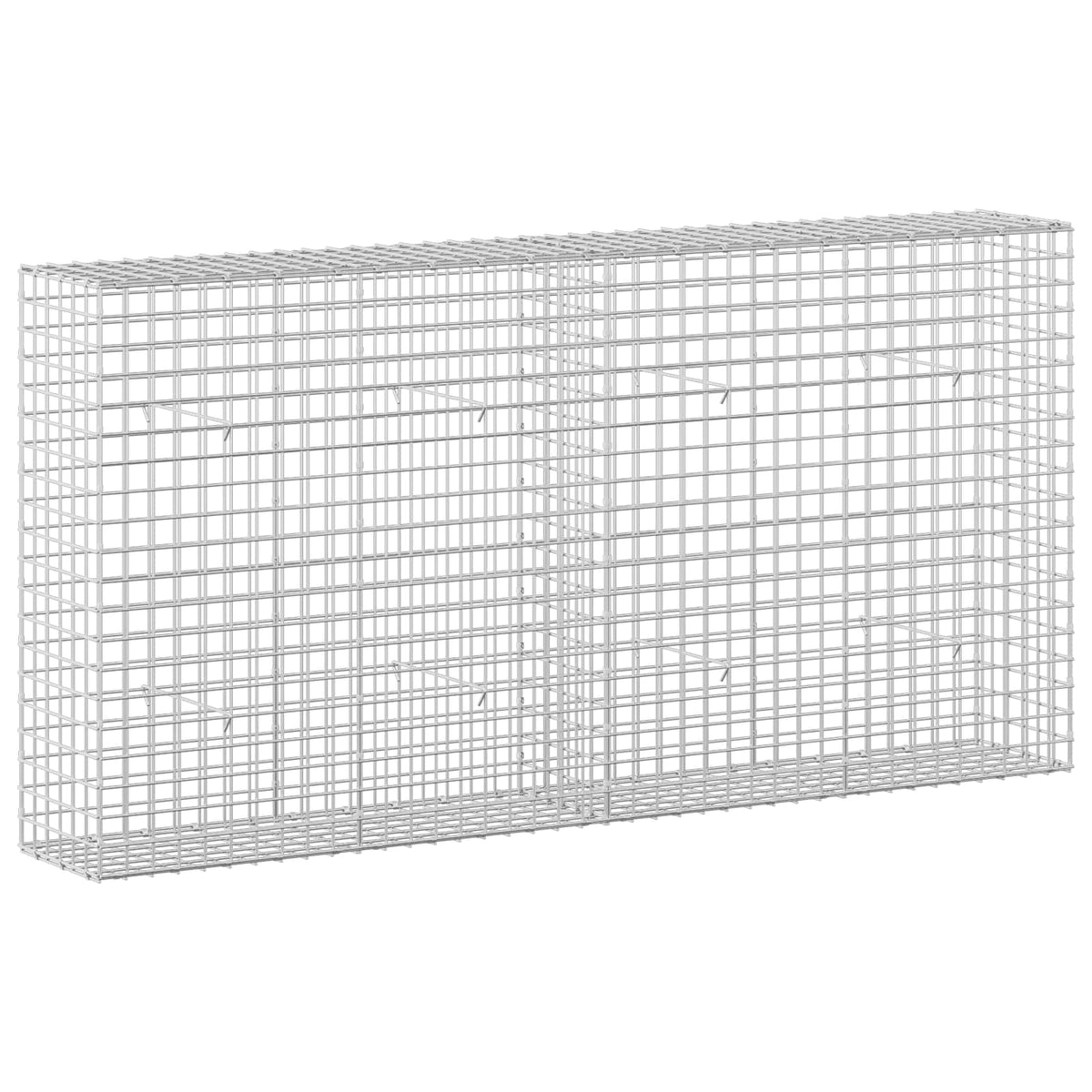 Γκαμπιόν με Σύρμα 3,5 mm και Πλέγμα 5x5 cm 200x30x100 εκ - Pakobazaar
