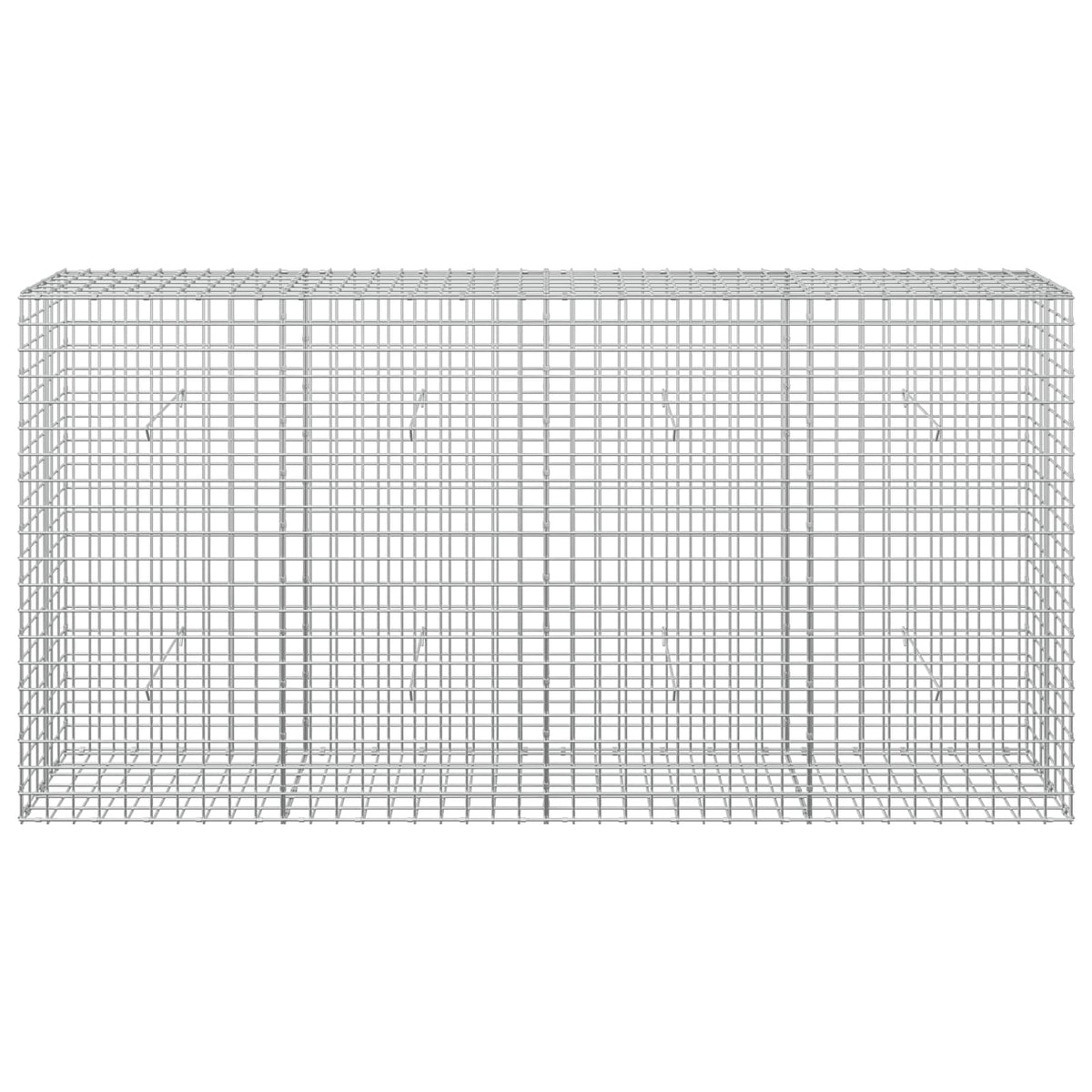 Γκαμπιόν με Σύρμα 3,5 mm και Πλέγμα 5x5 cm 200x30x100 εκ - Pakobazaar