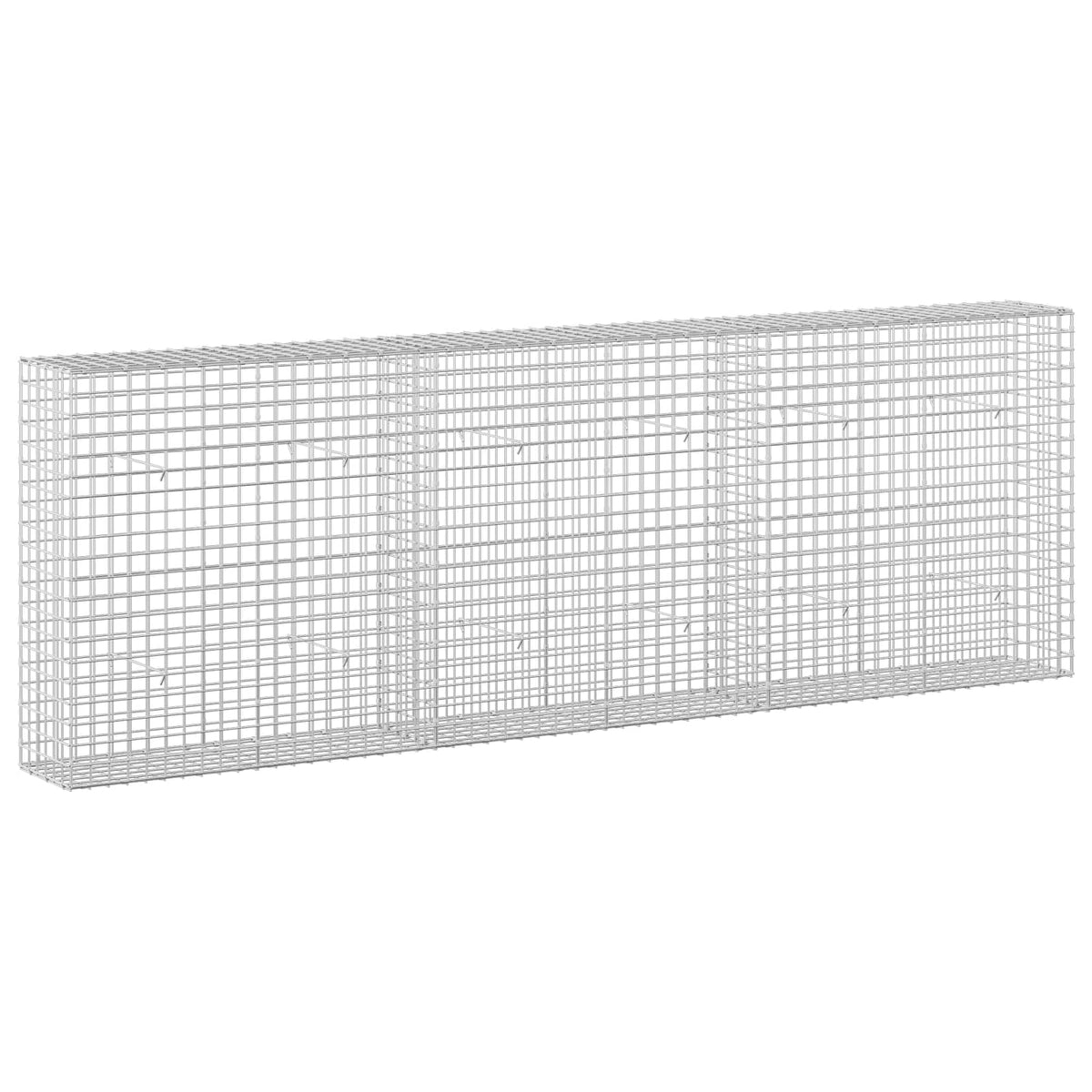 Γκαμπιόν με Σύρμα 3,5 mm και Πλέγμα 5x5 cm 300x30x100 εκ - Pakobazaar
