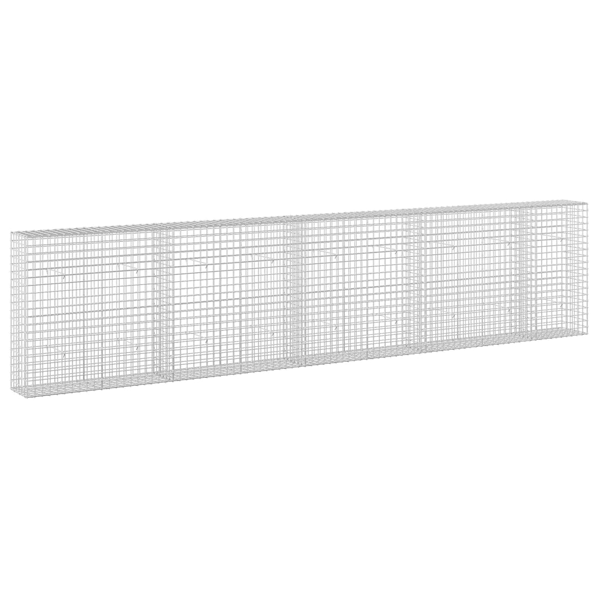 Γκαμπιόν με Σύρμα 3,5 mm και Πλέγμα 5x5 cm 450x30x100 εκ - Pakobazaar
