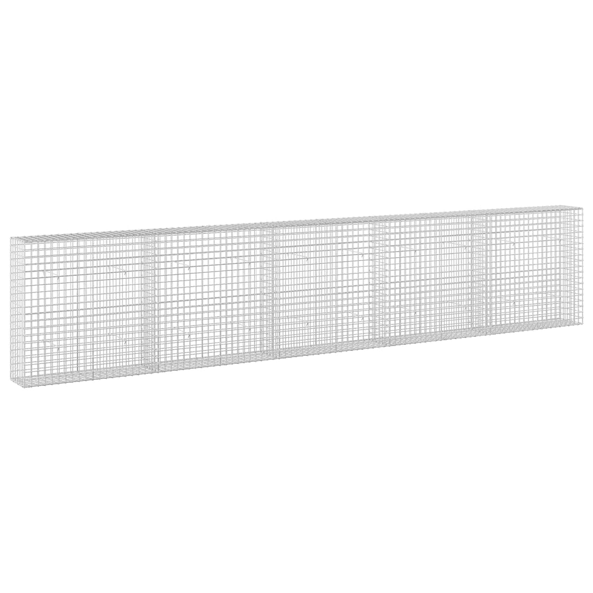 Γκαμπιόν με Σύρμα 3,5 mm και Πλέγμα 5x5 cm 500x30x100 εκ - Pakobazaar