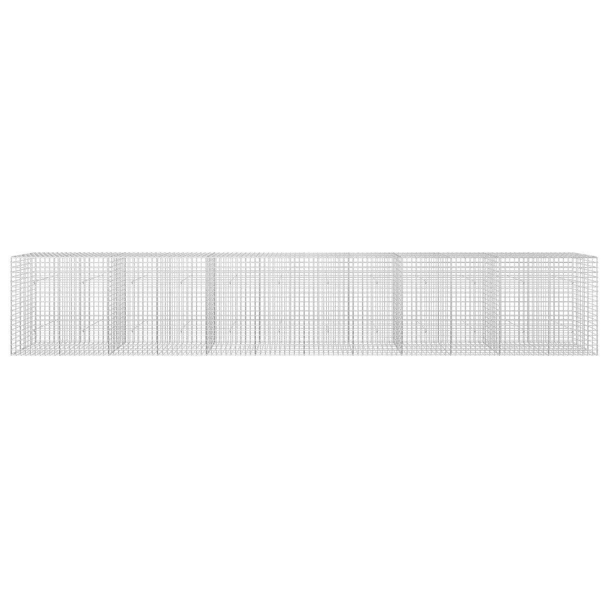 Γκαμπιόν με Σύρμα 3,5 mm και Πλέγμα 5x5 cm 600x30x100 εκ - Pakobazaar