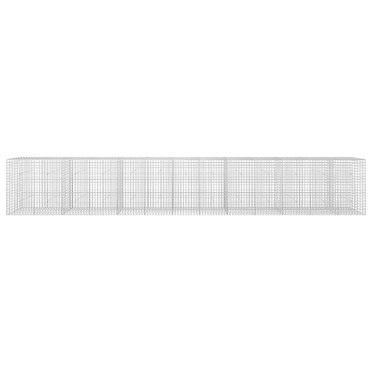 Γκαμπιόν με Σύρμα 3,5 mm και Πλέγμα 5x5 cm 650x30x100 εκ - Pakobazaar