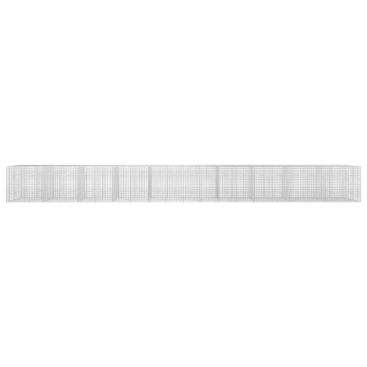 Γκαμπιόν με Σύρμα 3,5 mm και Πλέγμα 5x5 cm 1000x30x100 εκ - Pakobazaar